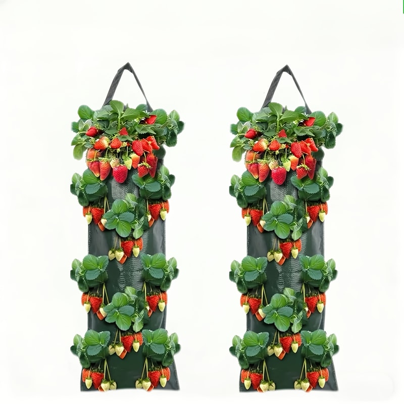 Vertical Garden Planting Bags For Herbs Vegetables Fruits Indoor Outdoor 1