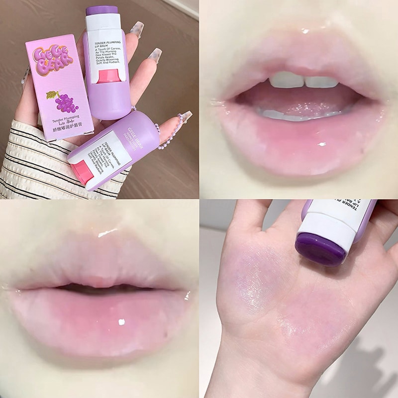 FruitGlow Hydrating Lip Balm Keychain Compact For Soft Moisturized Lips 6