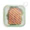 Silicone Sandwich Keeper Lunch Box with Handle Reusable Bento Box for Toasts & Snacks