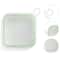Silicone Sandwich Keeper Lunch Box with Handle Reusable Bento Box for Toasts & Snacks