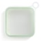 Silicone Sandwich Keeper Lunch Box with Handle Reusable Bento Box for Toasts & Snacks