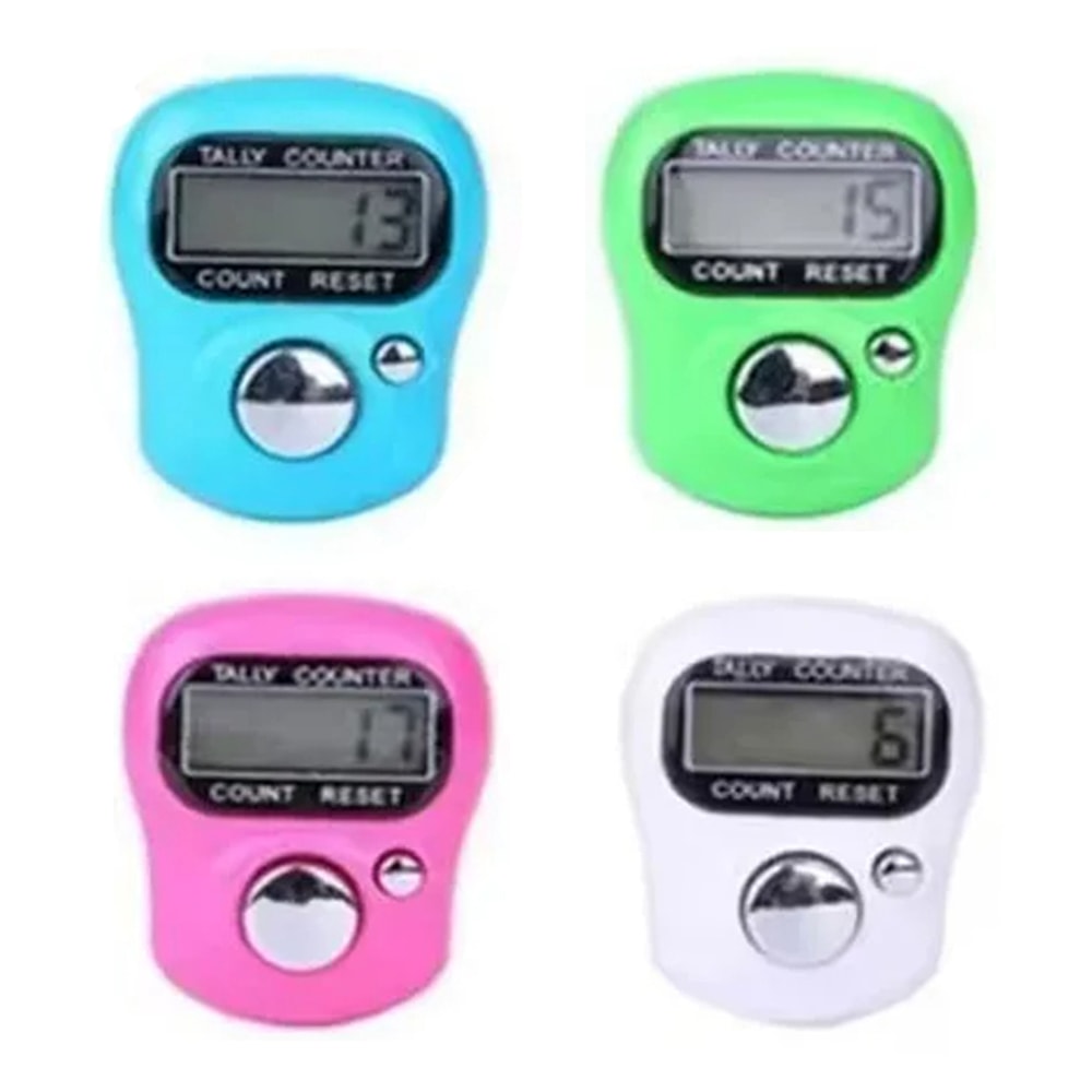 SmartCount Digital Finger Counter Ring For Knitting Sports Daily Tracking 4