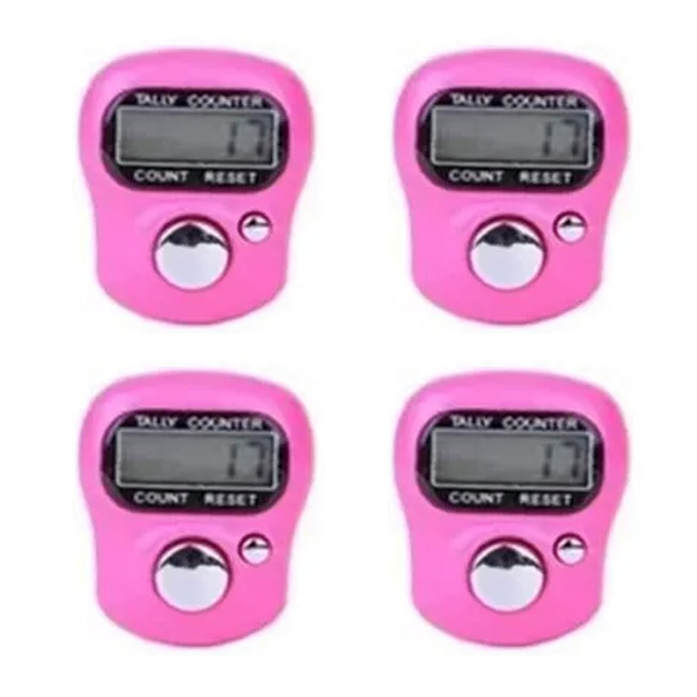 SmartCount Digital Finger Counter Ring For Knitting Sports Daily Tracking 5