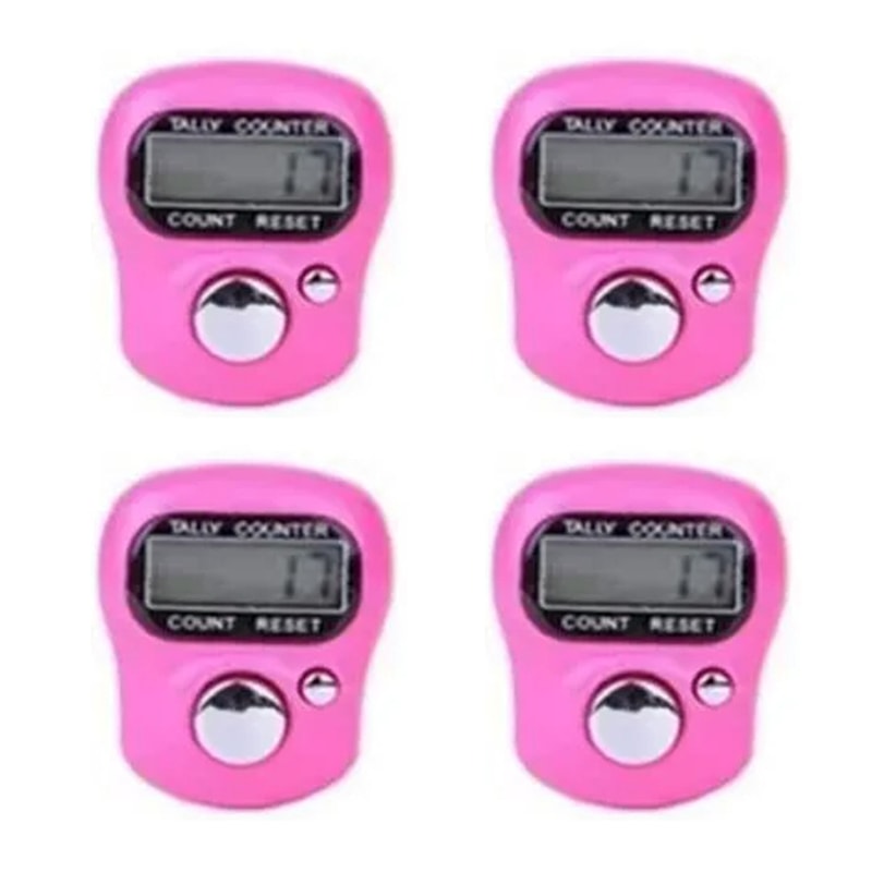 SmartCount Digital Finger Counter Ring For Knitting Sports Daily Tracking 5