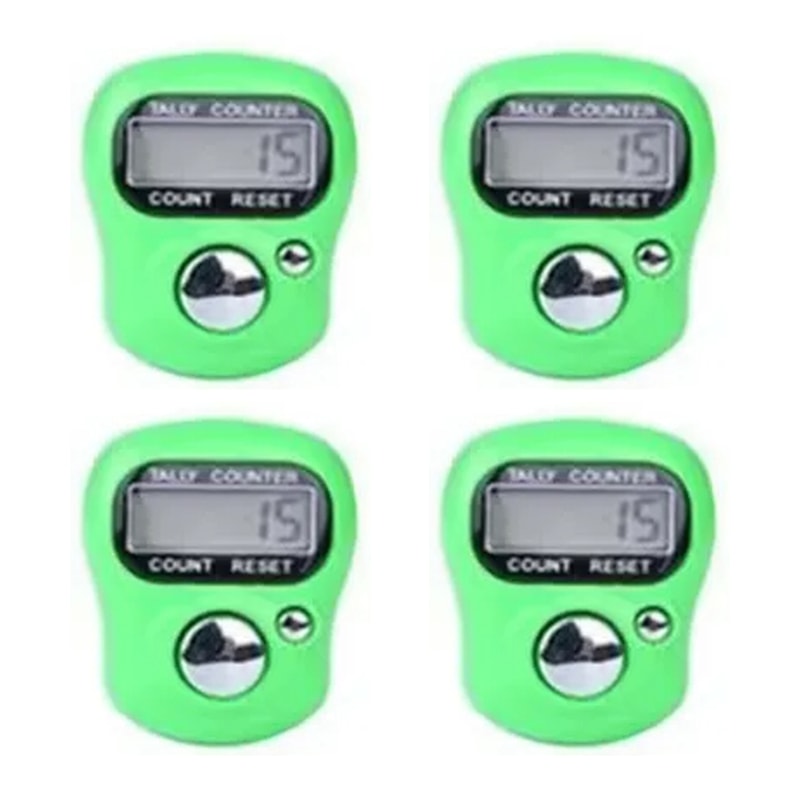 SmartCount Digital Finger Counter Ring For Knitting Sports Daily Tracking 6