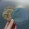 Elegant Peony Pocket Mirror Vintage Chinese Style Compact Makeup Mirror 3