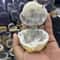 Moroccan Agate Geode Ring Box Natural Crystal Jewelry Holder Gift
