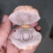 Moroccan Agate Geode Ring Box Natural Crystal Jewelry Holder Gift
