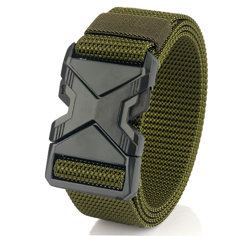 AeroFlex Nylon Braided Belt For Men Lightweight Adjustable Travel Everyday Casual Belt 3
