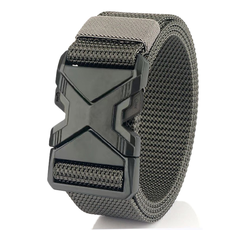 AeroFlex Nylon Braided Belt For Men Lightweight Adjustable Travel Everyday Casual Belt 7