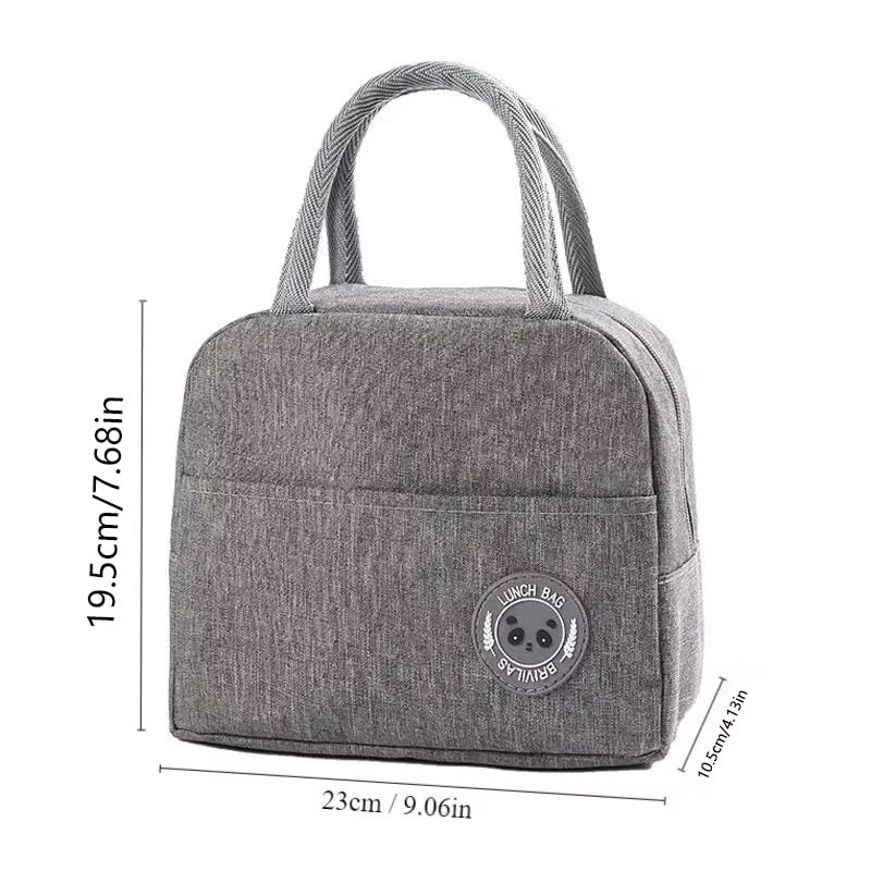 Portable Insulated Bento Lunch Bag For Work School And Travel 4