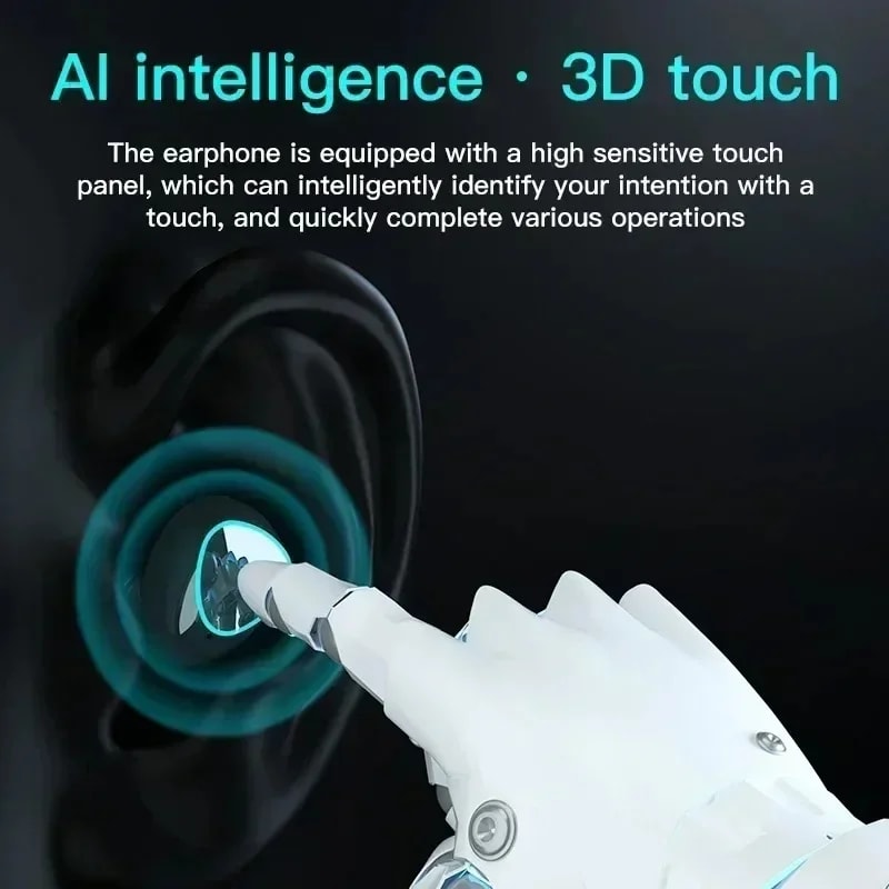 Wireless Bluetooth Earbuds with Waterproof Sports Fit and Noise Cancelling Sound