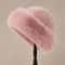 Luxury Faux Mink Mongolian Winter Hat For Women Soft Plush Snow Cap 4