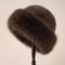 Luxury Faux Mink Mongolian Winter Hat For Women Soft Plush Snow Cap 5