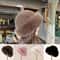 Luxury Faux Mink Mongolian Winter Hat For Women Soft Plush Snow Cap 0