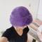 Luxury Faux Mink Mongolian Winter Hat For Women Soft Plush Snow Cap 10