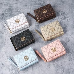luxeprint womens wallet with multi card slots and coin pocket