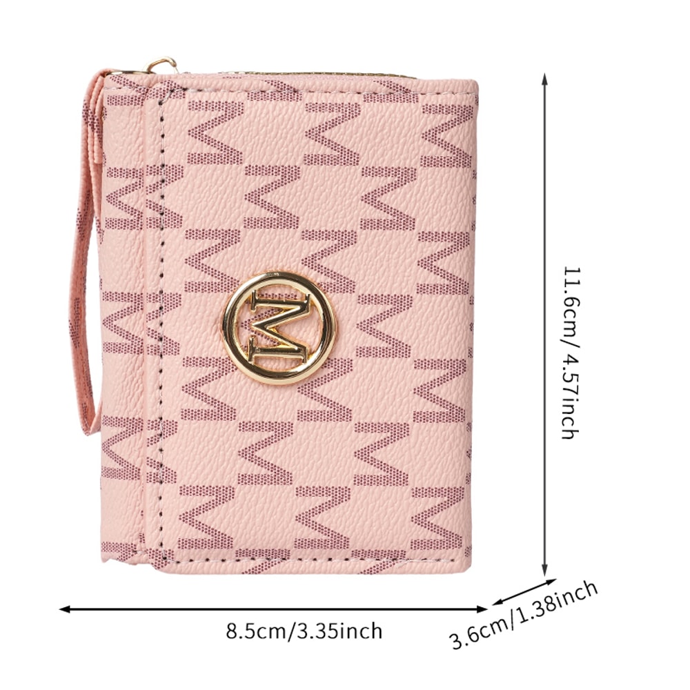 LuxePrint Womens Wallet With Multi Card Slots And Coin Pocket 4
