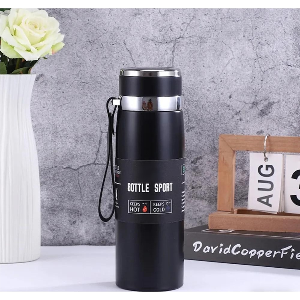 ArcticGrip Insulated Water Bottle Stainless Steel Vacuum Flask With Handle 2