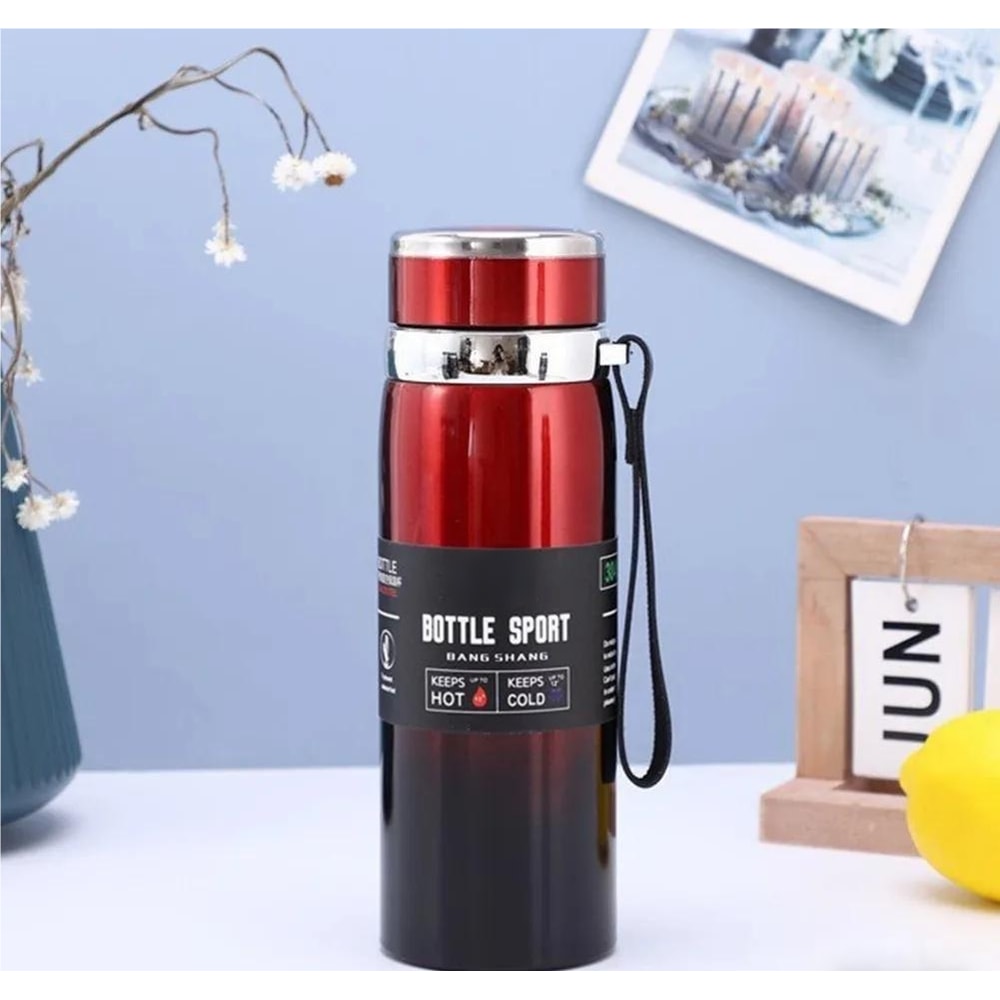 ArcticGrip Insulated Water Bottle Stainless Steel Vacuum Flask With Handle 3