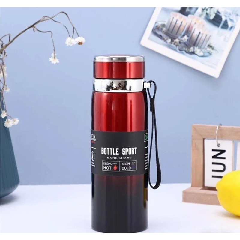 ArcticGrip Insulated Water Bottle Stainless Steel Vacuum Flask With Handle 3