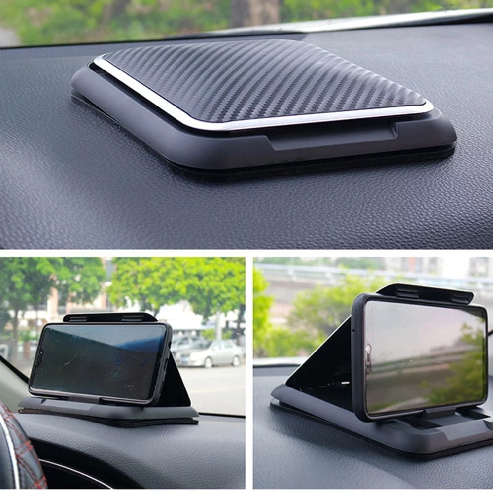 DriveGrip Universal Car Phone Holder With Anti Slip Suction Dashboard Mount 0