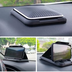 drivegrip universal car phone holder with anti slip suction dashboard mount