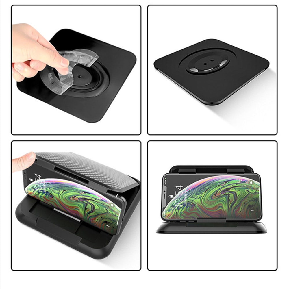 DriveGrip Universal Car Phone Holder With Anti Slip Suction Dashboard Mount 1