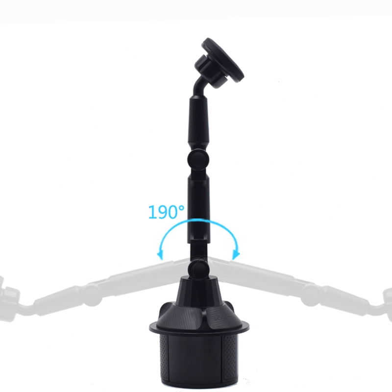 FlexGrip Magnetic Cup Holder Phone Mount with Adjustable Gooseneck Arm