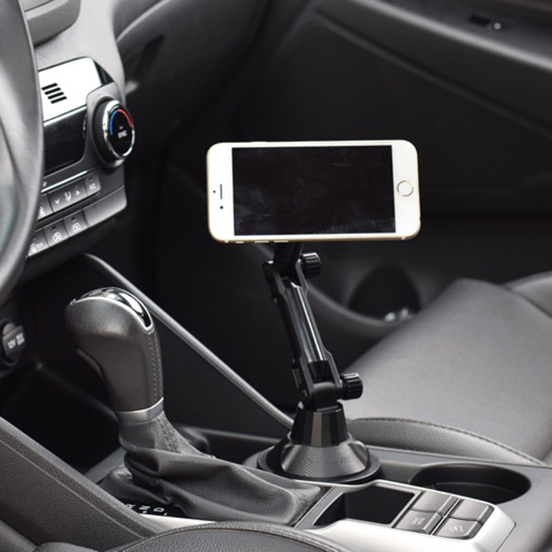 FlexGrip Magnetic Cup Holder Phone Mount with Adjustable Gooseneck Arm