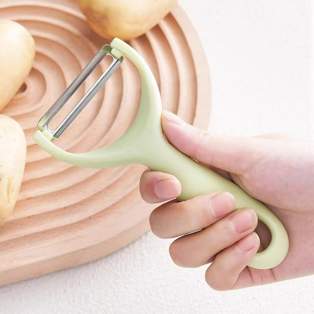 MultiGrip Stainless Steel Vegetable Peeler For Potatoes Fruits And Everyday Kitchen Prep 1