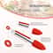 Premium NonSlip Kitchen Tongs Durable Silicone Stainless Steel BBQ Cooking Tongs 4