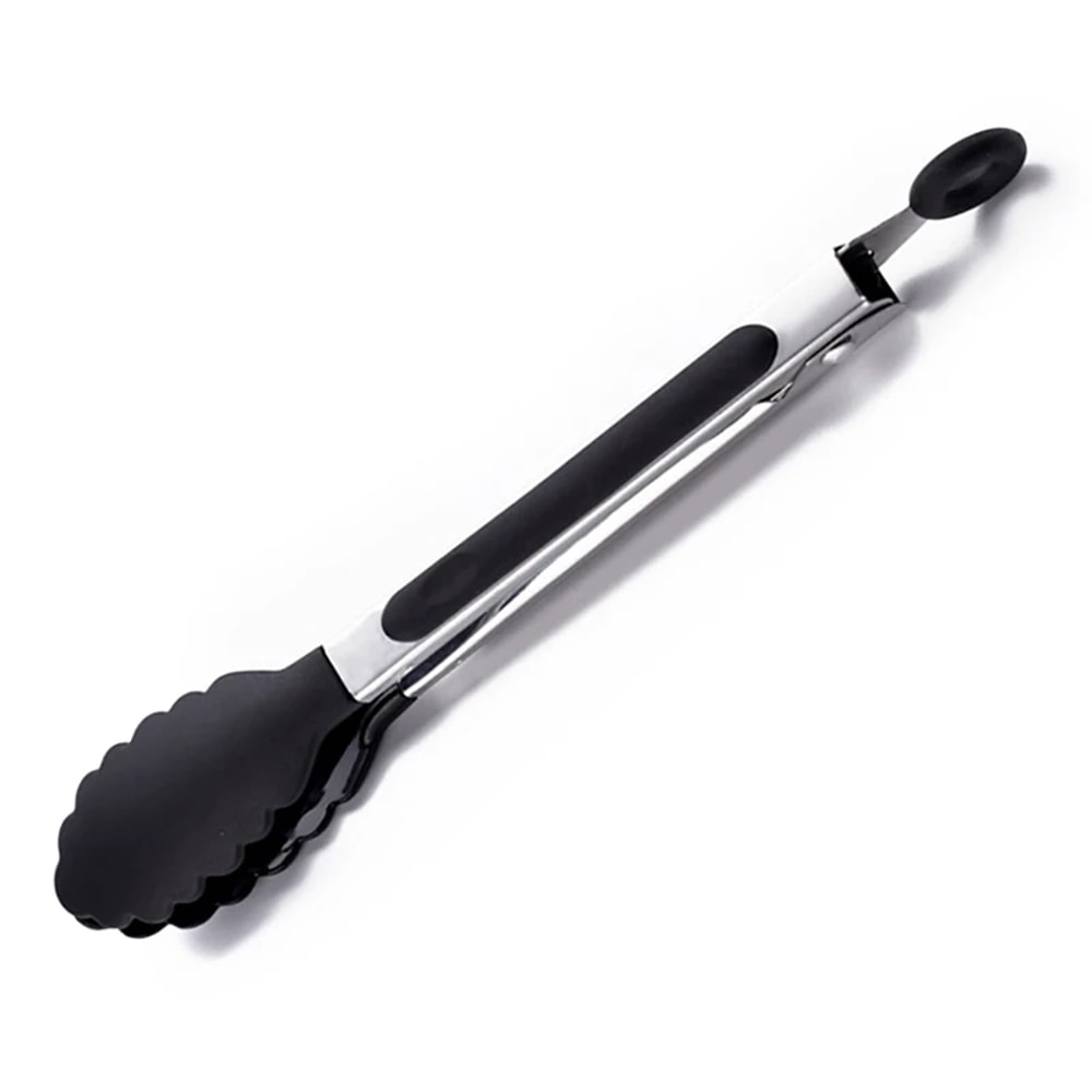 Premium NonSlip Kitchen Tongs Durable Silicone Stainless Steel BBQ Cooking Tongs 8