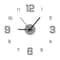 Stylish Frameless DIY Wall Clock Silent Modern Wall Decor 5