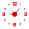Stylish Frameless DIY Wall Clock Silent Modern Wall Decor 6