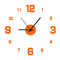 Stylish Frameless DIY Wall Clock Silent Modern Wall Decor 8