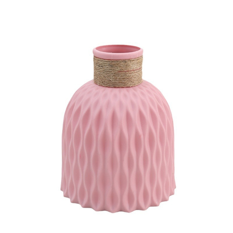 Modern Wave Water Ripple Vase Nordic Plastic Flower Pot 3