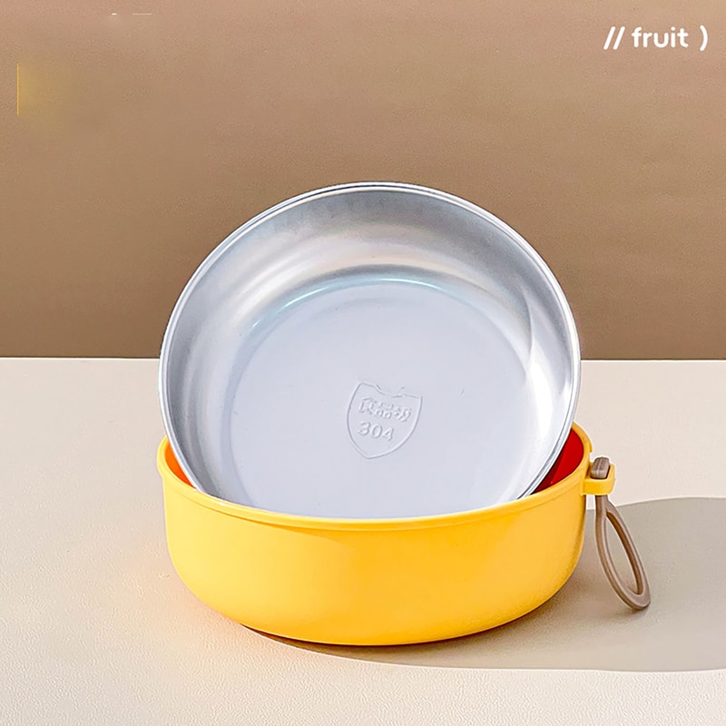 Portable Stainless Steel Lunch Box LeakProof Microwave Safe 4