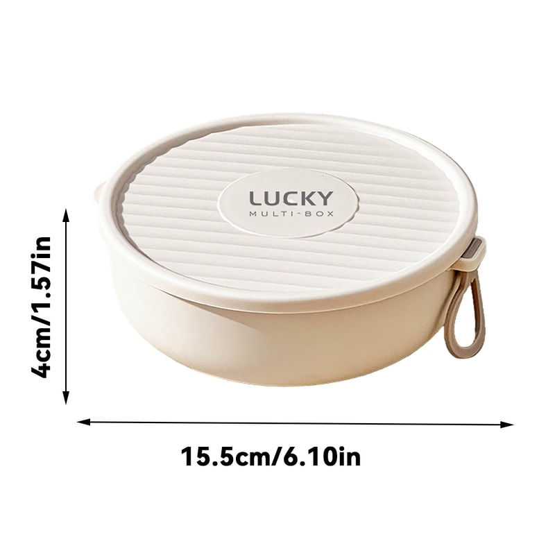 Portable Stainless Steel Lunch Box LeakProof Microwave Safe 5
