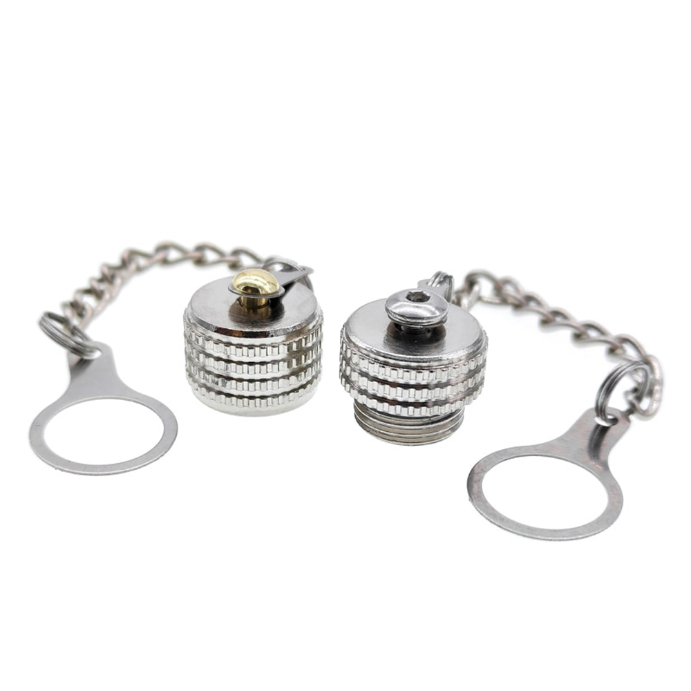 Heavy-Duty Connector Dust Cover Waterproof Metal Socket Protector