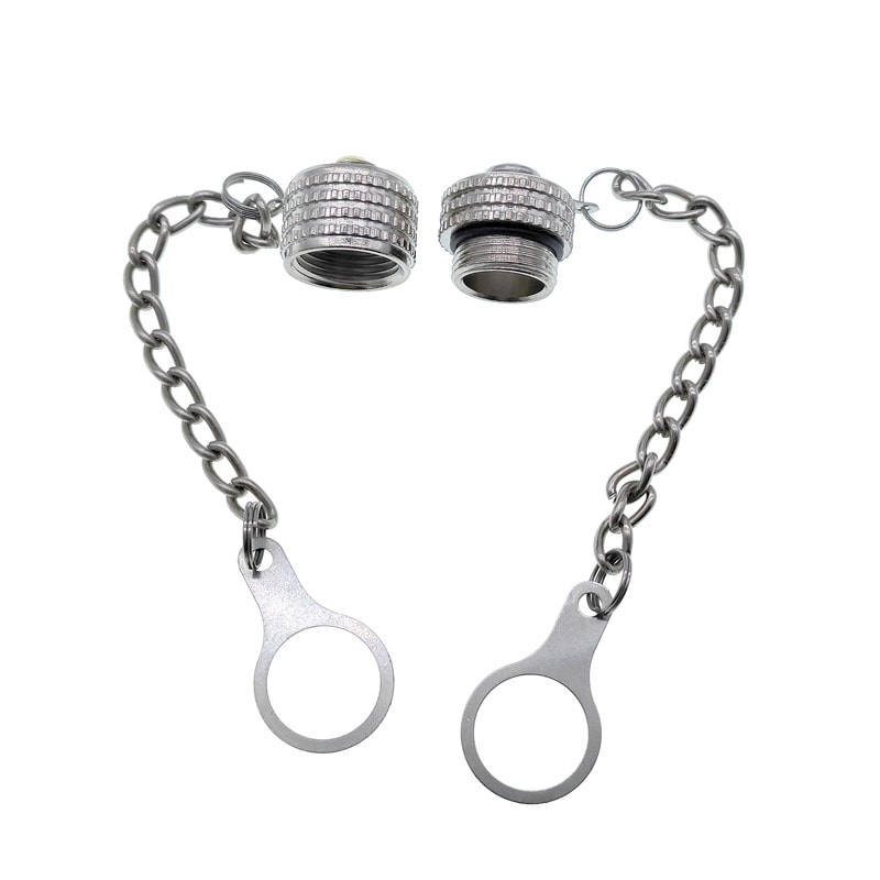Heavy-Duty Connector Dust Cover Waterproof Metal Socket Protector