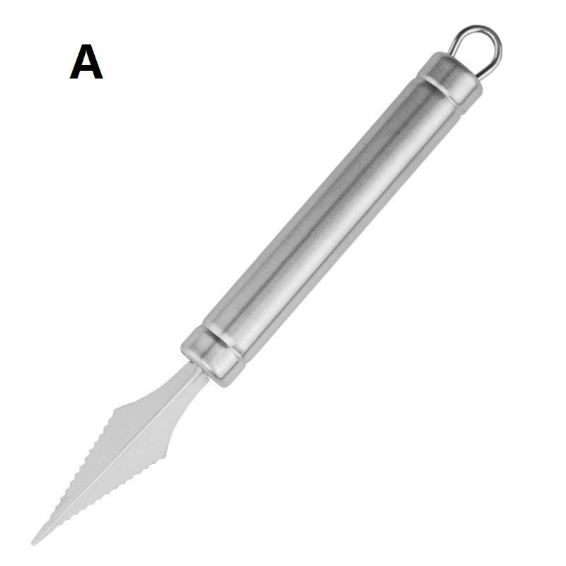 Stainless Steel Fruit Ball Scoop Carving Cutter For Perfect Garnishes 6