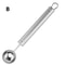 Stainless Steel Fruit Ball Scoop Carving Cutter For Perfect Garnishes 8