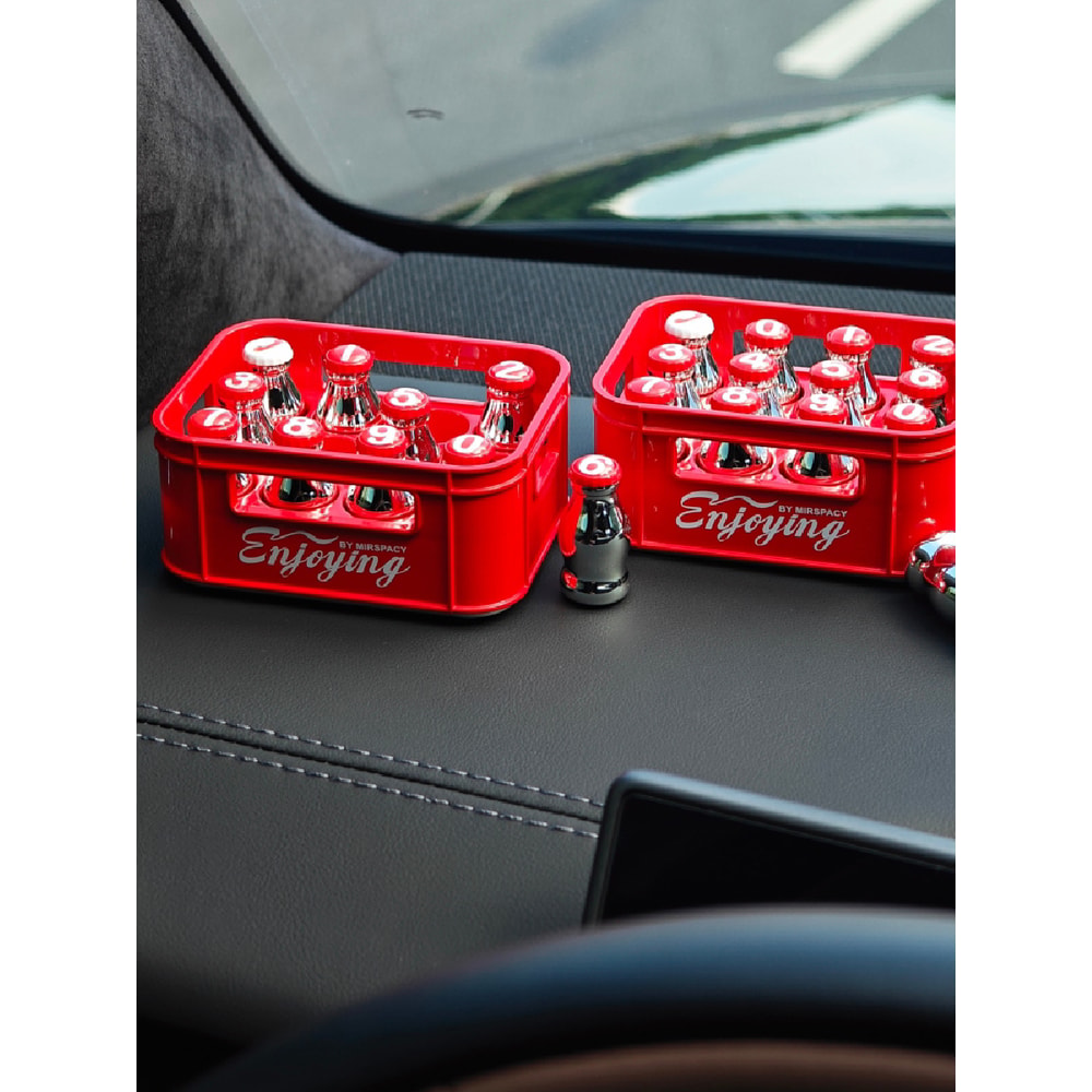 Universal Magnetic Phone Number Plate Temporary Parking Card for Cars