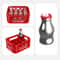 Universal Magnetic Phone Number Plate Temporary Parking Card for Cars