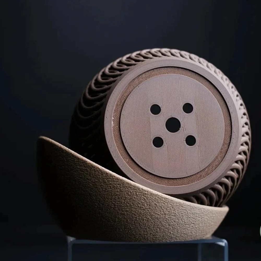 Elegant Printed Flower Pot for Orchids & Succulents – Modern Minimalist Pot