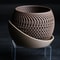 Elegant Printed Flower Pot for Orchids & Succulents – Modern Minimalist Pot