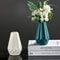Nordic Diamond Shaped Flower Vase Modern Plastic Home Decor 0