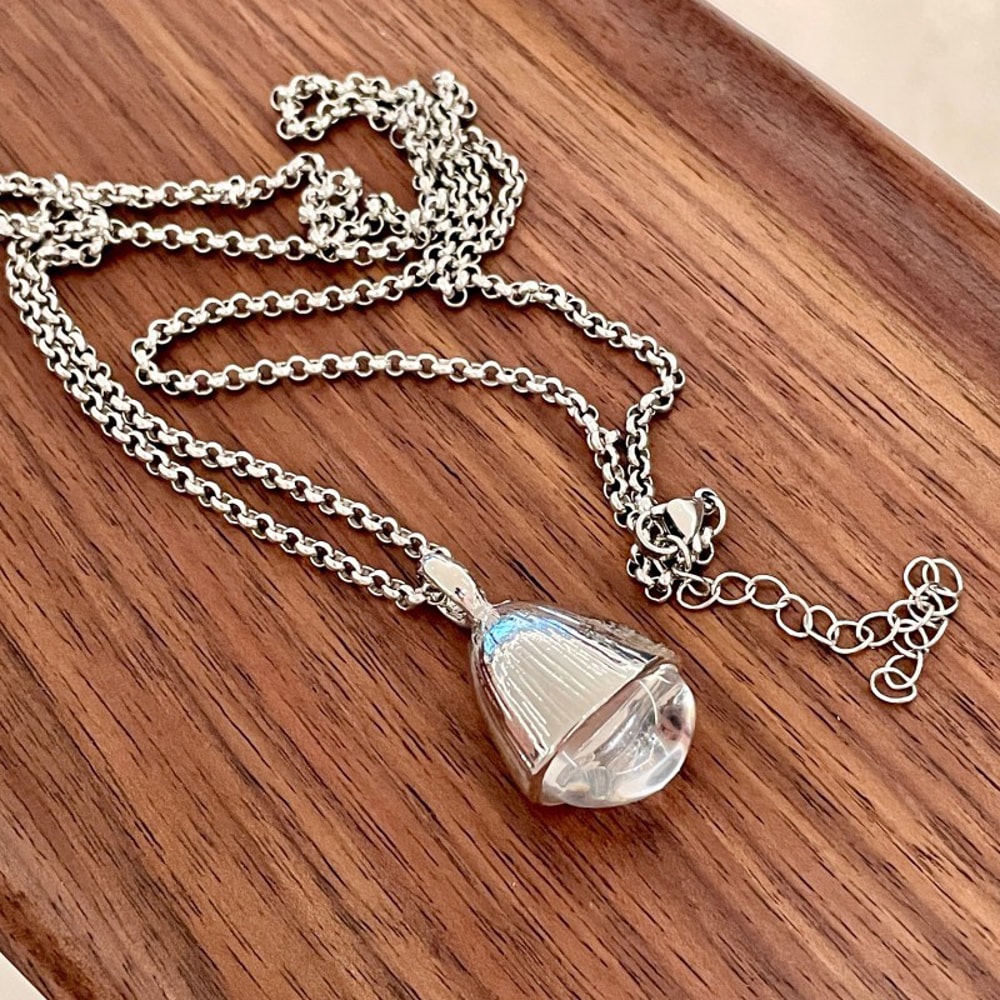 Elegant Water Drop Pendant Necklace for Women – Trendy Fashion Jewelry