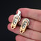Brass Mini Keychain Folding Knife – Portable Outdoor & Camping Tool